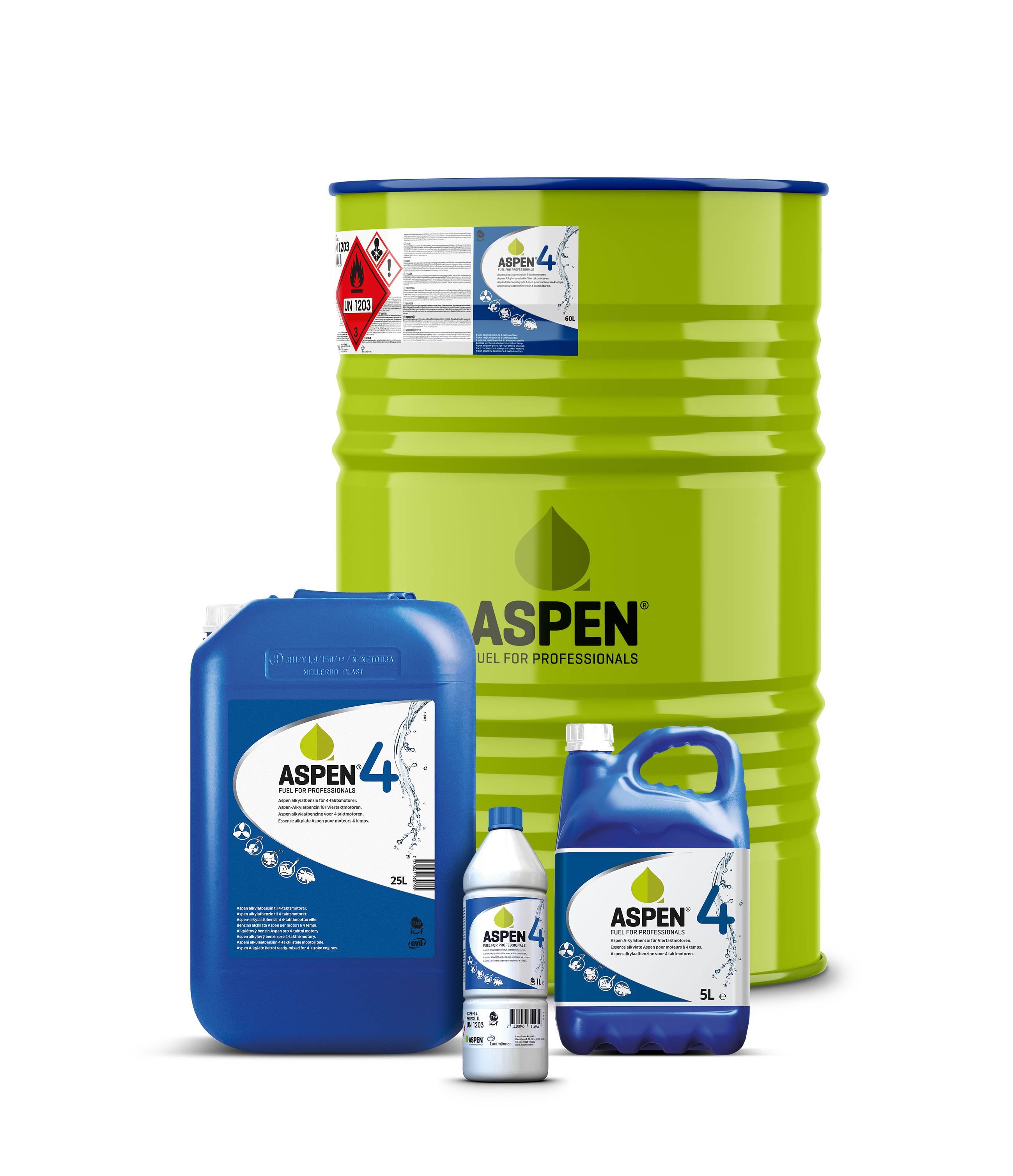 CARBURANT POUR MOTEUR 4 TEMPS ASPEN - 5L Aspen